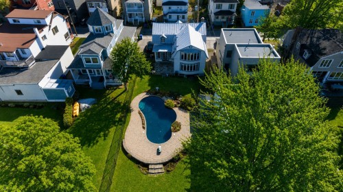 Photo aérienne - 12 Av. St-Joachim, Pointe-Claire, QC 