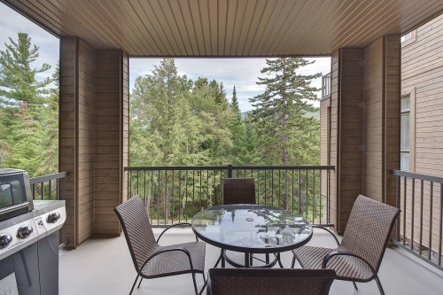 Terrasse - 102-1000 Allée De Verbier, Mont-Tremblant, QC - Outdoor With Deck Patio Veranda With Exterior