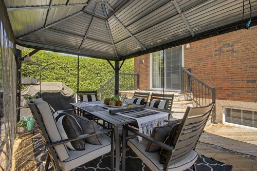 Patio - 1825 Rue De Bedford, Saint-Bruno-De-Montarville, QC - Outdoor With Deck Patio Veranda With Exterior