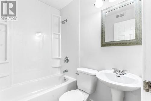 Basement Apartment Bathroom - 16 Grandy Crescent, Mount Pearl, NL 