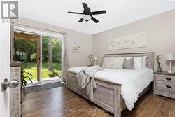 Main floor primary bedroom w/ walkout - 
