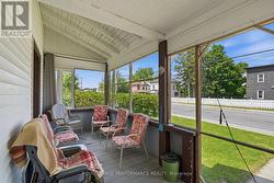 Screened front porch - 