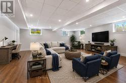 Virtually Staged Family Room - 