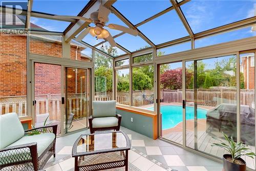 6872 Round Leaf Court, Mississauga, ON - Outdoor With In Ground Pool With Deck Patio Veranda With Exterior