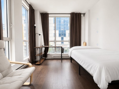 Bedroom - 204-1239 Rue Drummond, Montréal (Ville-Marie), QC 