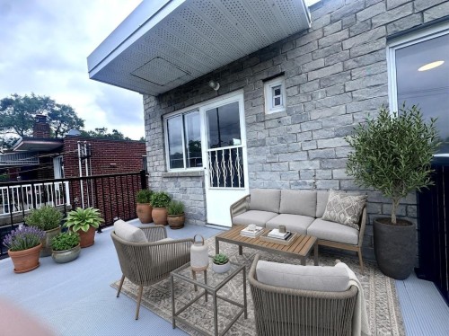 Balcon - 8120 Rue Comtois, Montréal (Saint-Léonard), QC - Outdoor With Deck Patio Veranda With Exterior