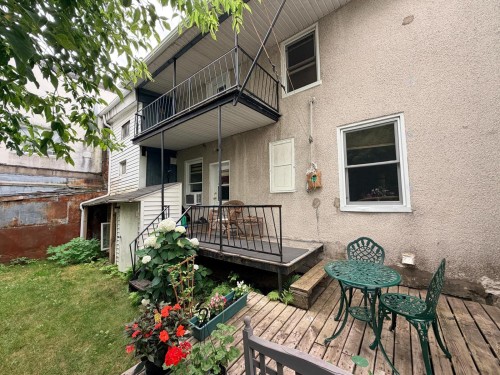 Courtyard - 157  - 159 Rue Notre-Dame, L'Assomption, QC - Outdoor With Deck Patio Veranda