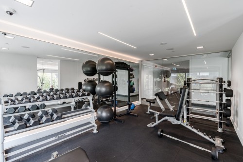 Extérieur - 3008-1400 Boul. René-Lévesque O., Montréal (Ville-Marie), QC - Indoor Photo Showing Gym Room