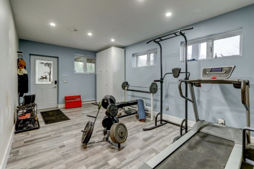 Family Room - 2120 Ch. Du Golf, Sainte-Lucie-Des-Laurentides, QC - Indoor Photo Showing Gym Room