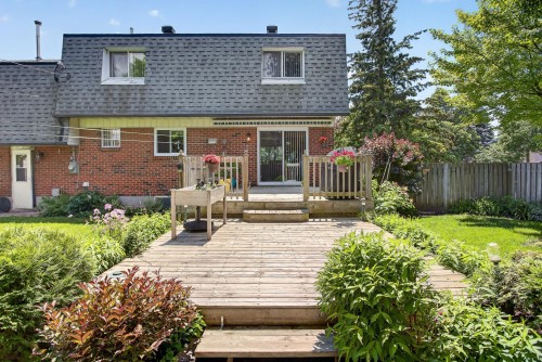 Face arrière - 37 Rue De Cherbourg, Kirkland, QC - Outdoor With Deck Patio Veranda