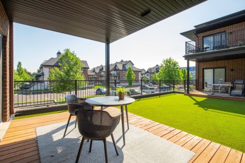 Balcony - 8-281 Rue Prévert, Saint-Basile-Le-Grand, QC - Outdoor With Deck Patio Veranda With Exterior
