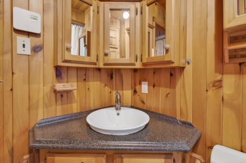Bathroom - 307 Ch. Des Aigles, Nominingue, QC 