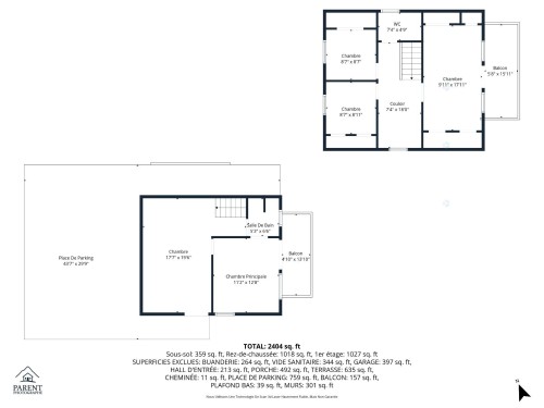 Floor Plan - 307 Ch. Des Aigles, Nominingue, QC 