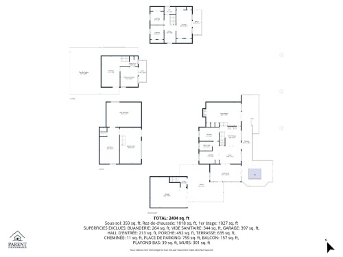 Floor Plan - 307 Ch. Des Aigles, Nominingue, QC 