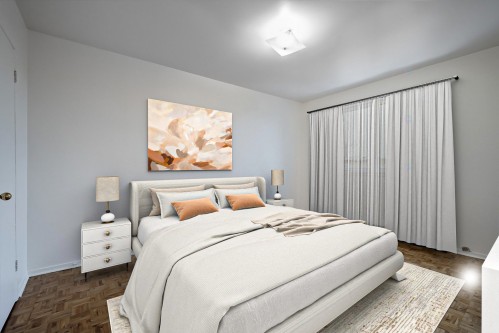 Chambre à coucher - 6-11953 Av. Matte, Montréal (Montréal-Nord), QC 