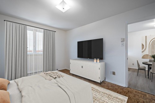 Chambre à coucher - 6-11953 Av. Matte, Montréal (Montréal-Nord), QC 