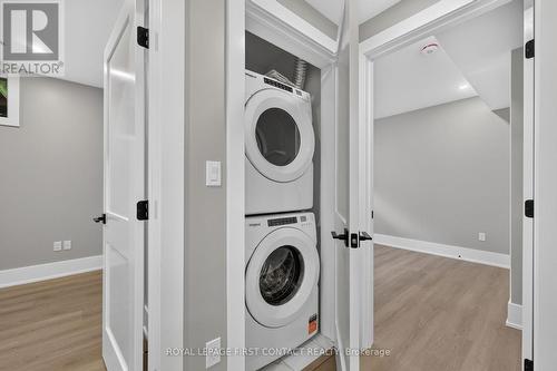 Basement Apartment Laundry - 933 7Th Line, Innisfil, ON 