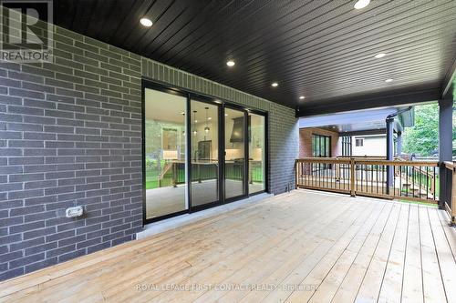 Rear Covered Deck - 933 7Th Line, Innisfil, ON 