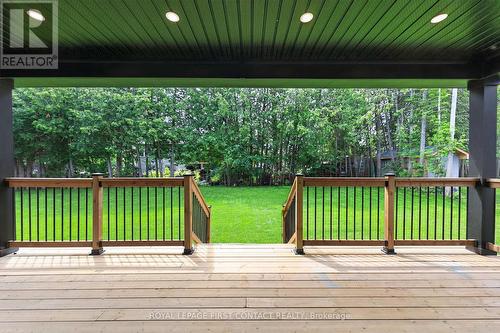 Rear Covered Deck - 933 7Th Line, Innisfil, ON 