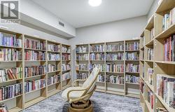 library in common space - 