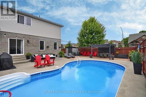 3 Lockwood Street, Cambridge, ON - Outdoor With In Ground Pool With Deck Patio Veranda With Backyard
