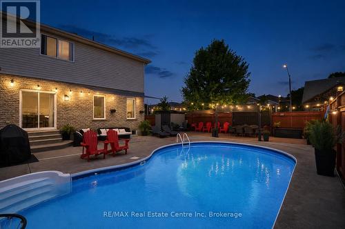 3 Lockwood Street, Cambridge, ON - Outdoor With In Ground Pool With Deck Patio Veranda With Backyard