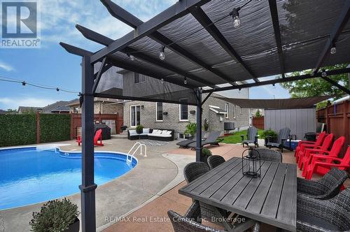 3 Lockwood Street, Cambridge, ON - Outdoor With In Ground Pool With Deck Patio Veranda
