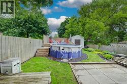 Above ground pool w/ deck - 