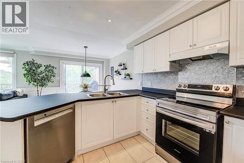 182 Kerwood Drive, Cambridge, ON - Indoor Photo Showing Kitchen With Double Sink