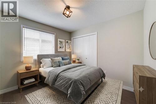 virtually staged - 182 Kerwood Drive, Cambridge, ON - Indoor Photo Showing Bedroom