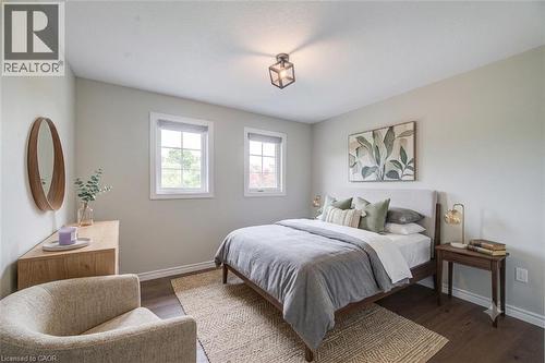 virtually staged - 182 Kerwood Drive, Cambridge, ON - Indoor Photo Showing Bedroom