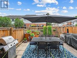 Large entertaining patio with gate access - 