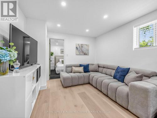 Lower level Rec room - 13 Swanhurst Boulevard, Mississauga, ON - Indoor Photo Showing Living Room
