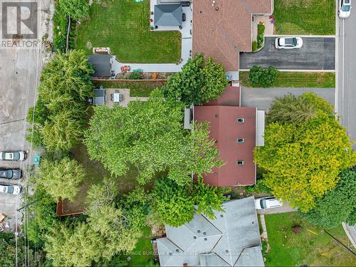 Ariel with no rear neighbours - 13 Swanhurst Boulevard, Mississauga, ON - Outdoor
