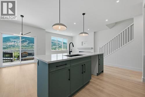 377 Arrowleaf Rise, Coldstream, BC - Indoor Photo Showing Kitchen
