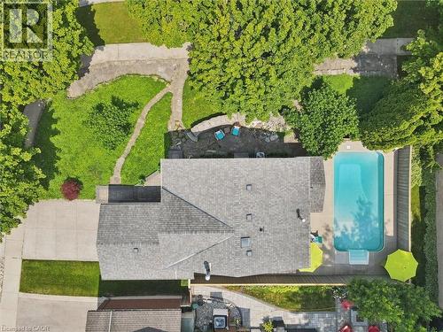 16 Manitoulin Crescent, Kitchener, ON - Outdoor With In Ground Pool