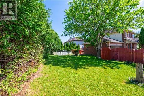 Yard - 191 Stirling Macgregor Drive, Cambridge, ON 
