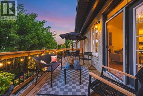 32 Kopperfield Lane, Mount Hope, ON - Outdoor With Deck Patio Veranda With Exterior
