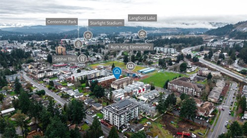 #307-2747 Jacklin Rd, Langford, BC - Outdoor With View