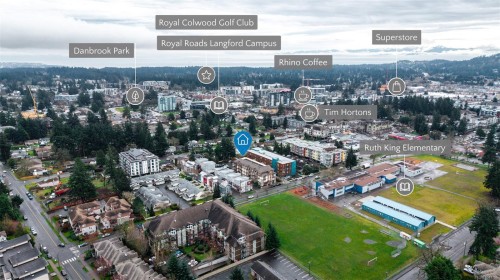 #307-2747 Jacklin Rd, Langford, BC -  With View