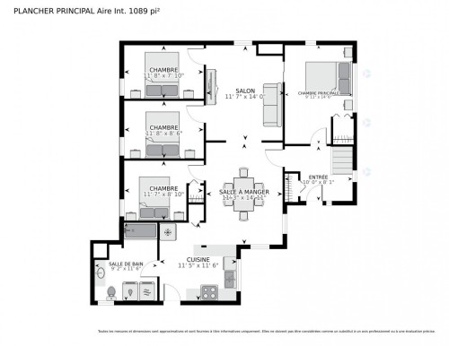 Plan (croquis) - 6 61E Avenue, Saint-Hippolyte, QC 
