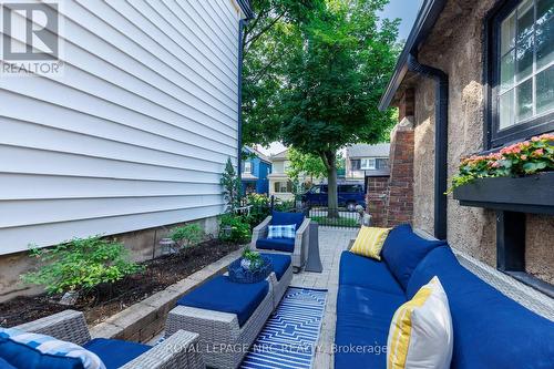 View towards Yates Street from the patio. - 52 Yates Street, St. Catharines (Downtown), ON 