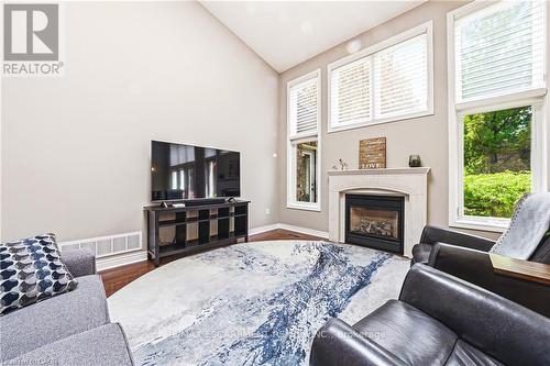 2178 Berwick Drive, Burlington, ON - Indoor Photo Showing Living Room With Fireplace