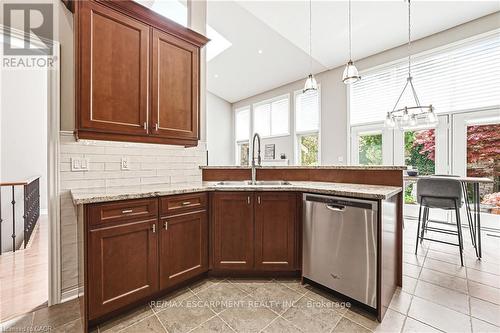 2178 Berwick Drive, Burlington, ON - Indoor Photo Showing Kitchen With Double Sink