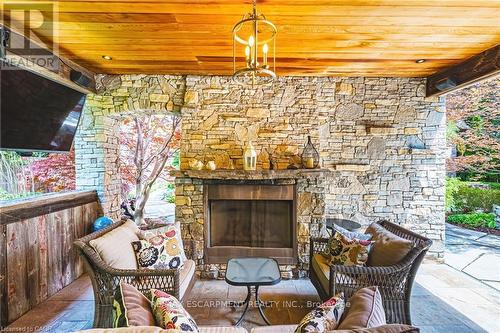 2178 Berwick Drive, Burlington, ON - Outdoor With Fireplace With Deck Patio Veranda