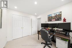 double door closets with smart lighting - 