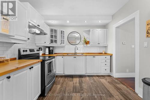 28 5Th Street E, Cornwall, ON - Indoor Photo Showing Kitchen With Double Sink