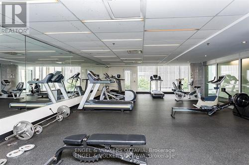 701 - 179 Metcalfe Street, Ottawa, ON - Indoor Photo Showing Gym Room
