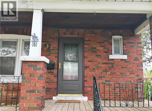 65 Harmony Avenue, Hamilton, ON - Outdoor With Deck Patio Veranda With Exterior