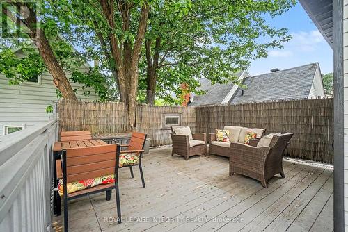 Upper deck for entertaining - 9 Holmwood Avenue, Ottawa, ON - Outdoor With Deck Patio Veranda With Exterior
